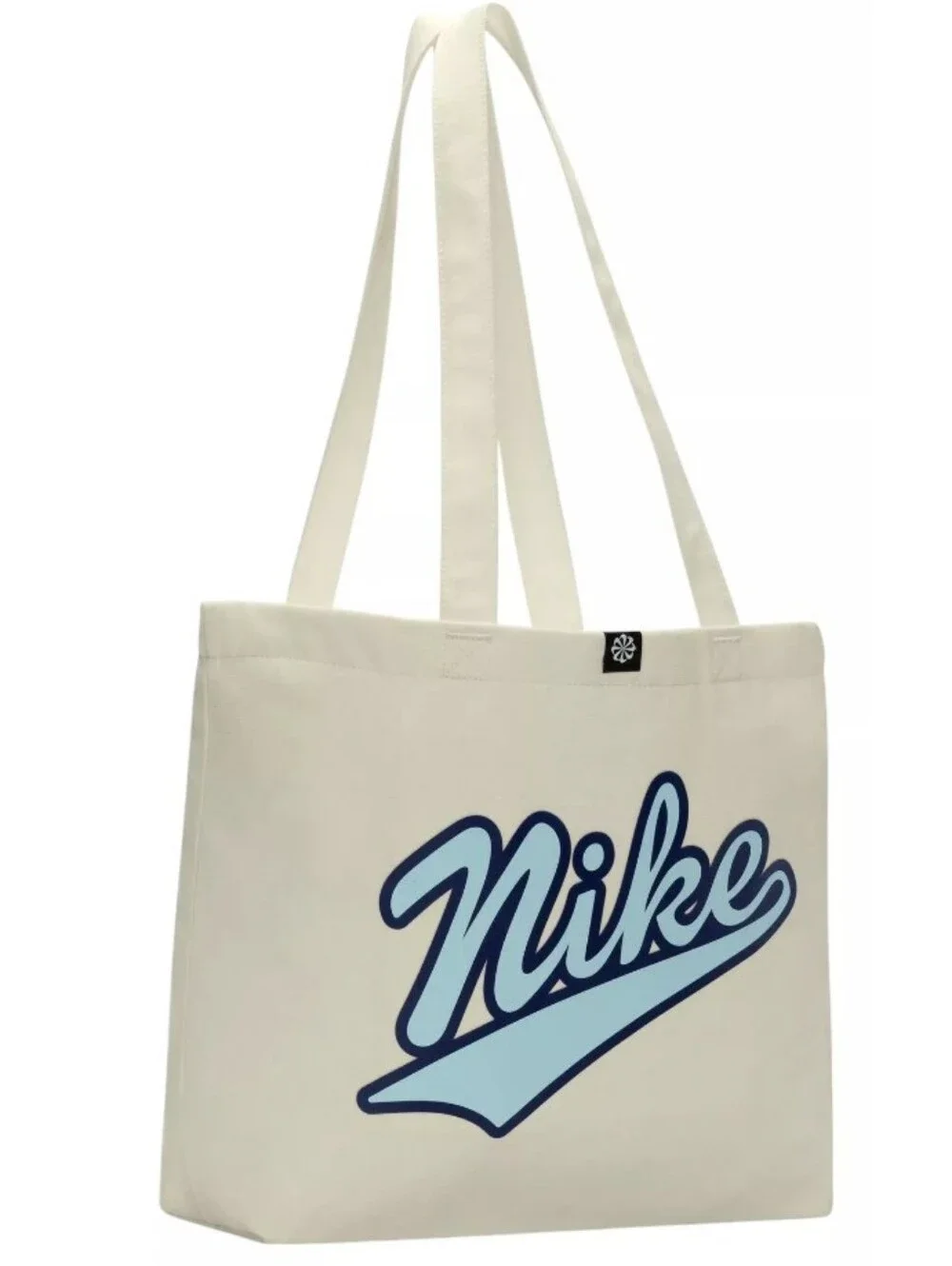 Nike Heritage Retro 2.0 Tote with Blue Script Logo, NWT